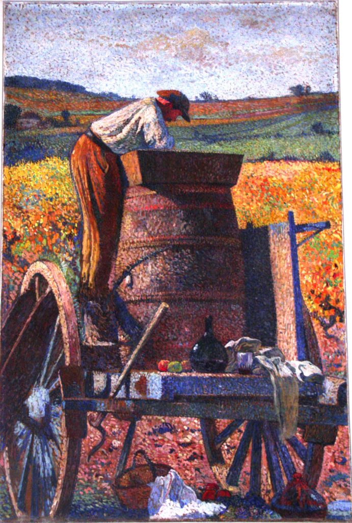 Henri MARTIN, Les Vendanges (1927), Hôtel de Préfecture du Lot, Cahors