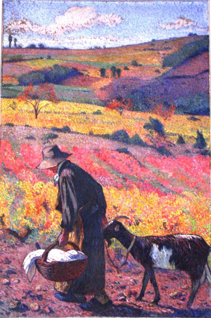 Henri MARTIN, Les Vendanges (1927), Hôtel de Préfecture du Lot, Cahors